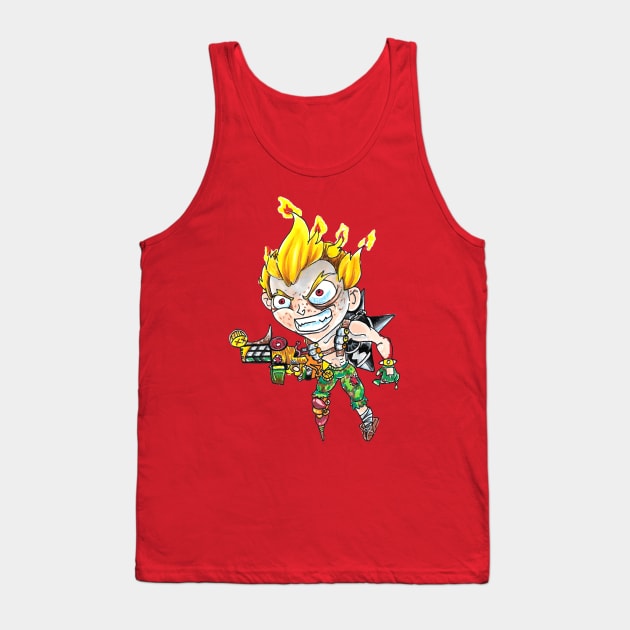 Welcome to junker town Tank Top by Geeky Gimmicks